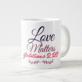 Amour - Jumbo Mug (Devant droit)