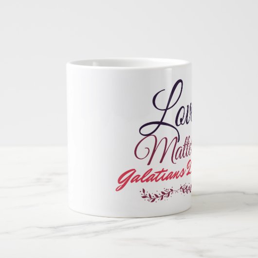 Amour - Jumbo Mug (Devant)