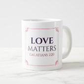 Amour - Jumbo Mug (Devant droit)