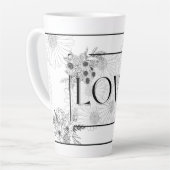 Amour latte mug (Angle gauche)