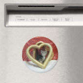 Amour, Lilo - Chat Coeur / Aimant Kitten (In Situ (Lave-vaisselle))
