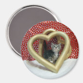 Amour, Lilo - Chat Coeur / Aimant Kitten (Recto/Verso)