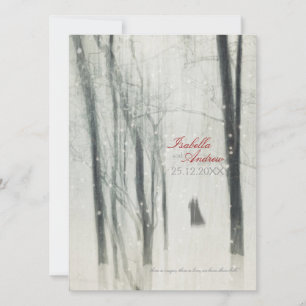 Amour magique - Faire-part de mariage