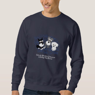 Amour, maison - sweatshirt foncé de Schnauzer