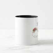 Amour Maman, Fête des Mères Café Mug (Centre)