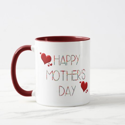 amour maman mug idée cadeau pour mère jour (Gauche)