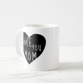 Amour Maman ⎥ Mug personnalisé (Devant gauche)
