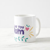 amour maman tasse de café (Devant droit)