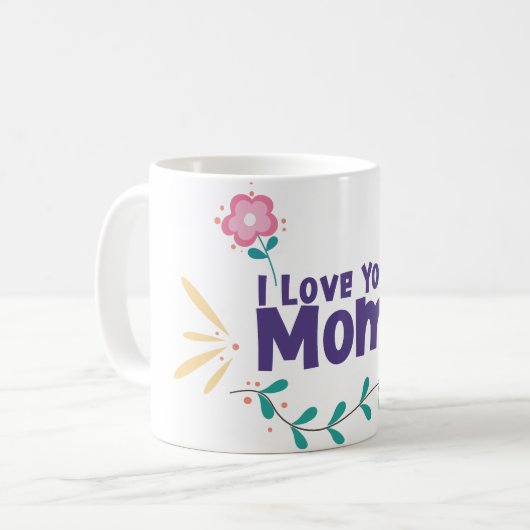 amour maman tasse de café (Devant gauche)