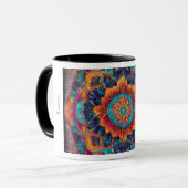 Amour mandala mug (Devant gauche)