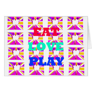 Amour Manger Jouer Coeur Hakuna Matata couleurs.pn