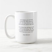 Amour Mensonge Sous 15 oz De Mug À Droite (Gauche)