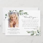 Amour & Merci Eucalyptus Funeral Photo (Devant)