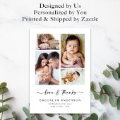 Amour & Merci | Modern Four Photo Nouveau bébé