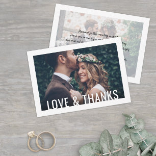 Amour & Merci Modern Simple Border 2 Mariage photo