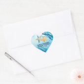 Amour & Merci. Stickers Mariage Starfish (Enveloppe)