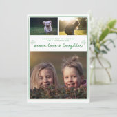 Amour Moderne | Carte de voeux photo-collage Nouve (Debout devant)