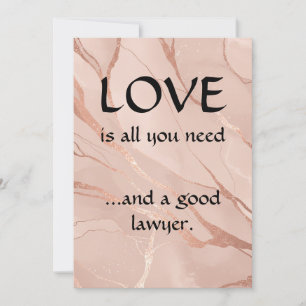 Amour Moderne Drôle Et Bon Merci D'Avocat