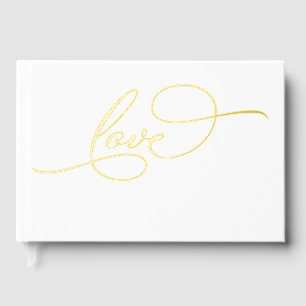 Amour Moderne Élégante Calligraphie Mariage