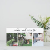 Amour Moderne Et Merci Mariage manuscrit (Debout devant)