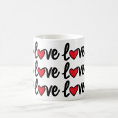 Amour moderne Répéter la Mug Motif (Centre)