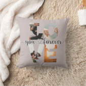 Amour Moderne Vous Toujours Collage Photo Coussin  (Couverture)