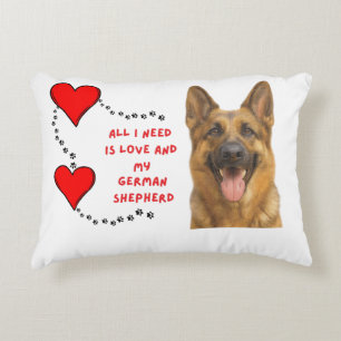 Amour & Mon berger allemand Coussin 🐾 ❤️
