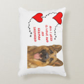 Amour & Mon berger allemand Coussin 🐾 ❤️ (Devant(Vertical))