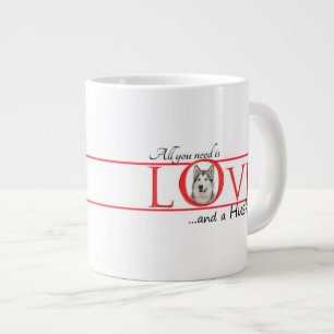 Amour Mon Husky Jumbo Mug