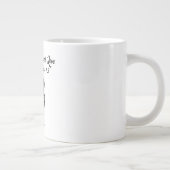 Amour -mug tasse de café géant (Droite)