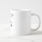 Amour -mug tasse de café géant (Droite)