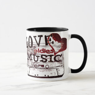 Amour musique vieux 2 Mug