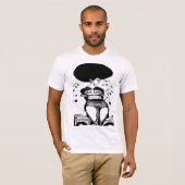 Amour naturel d'Afro de T-shirt de révolution de (Devant entier)
