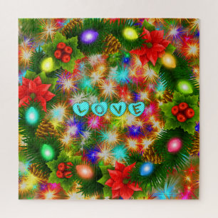 Amour Noël et Nouvel An Jigsaw Puzzle