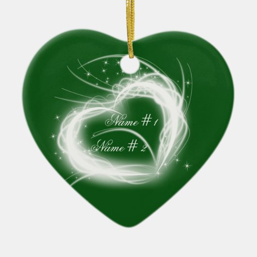 Amour ornement de Noël (Devant)