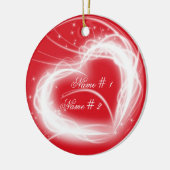 Amour ornement de Noël (Gauche)
