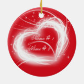 Amour ornement de Noël (Dos)