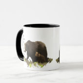 Amour OURS ANIMAUX tellement je me moque Citer Mug (Devant gauche)