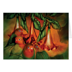 Amour parmi les trompettes ArtCard