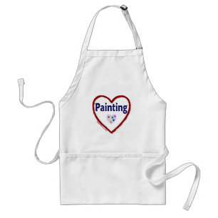 Amour : Peinture - Tablier