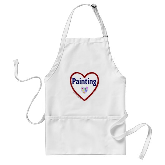 Amour : Peinture - Tablier (Devant)