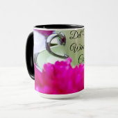 Amour Personnalisé & Léger 15oz Café Mug Par Les É (Devant gauche)