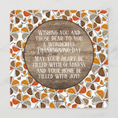 Amour Personnalisé Pour Une Carte De Vacances Bon  (Dos)