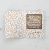 Amour Personnalisé Pour Une Carte De Vacances Bon (Intérieur)