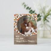 Amour Personnalisé Pour une Carte de Vœux de Thank (Debout devant)