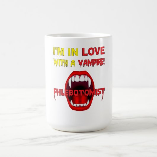 Amour phlébotomiste Mug (Centre)