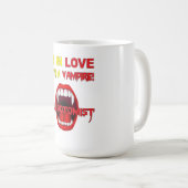 Amour phlébotomiste Mug (Devant droit)