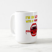 Amour phlébotomiste Mug (Devant gauche)