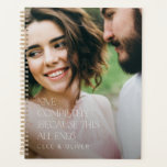Amour photo élégant moderne entièrement cadeau<br><div class="desc">La typographie moderne élégante, la photo amour complètement parce que tout cela met fin au cadeau moderne girly pour lui. Idéal anniversaire, anniversaire, mariage, jour des valentines, jour de la mère ou cadeau de fête des pères.</div>