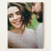 Amour photo élégant moderne entièrement cadeau (Dos)